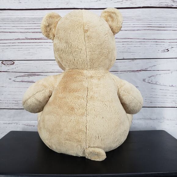 Built a Bear Workshop Beige Tan Teddy Bear Plush 15'' - Picture 5 of 9